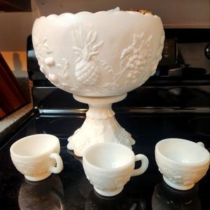 Westmoreland MilkGlass!!! Punch bowl
